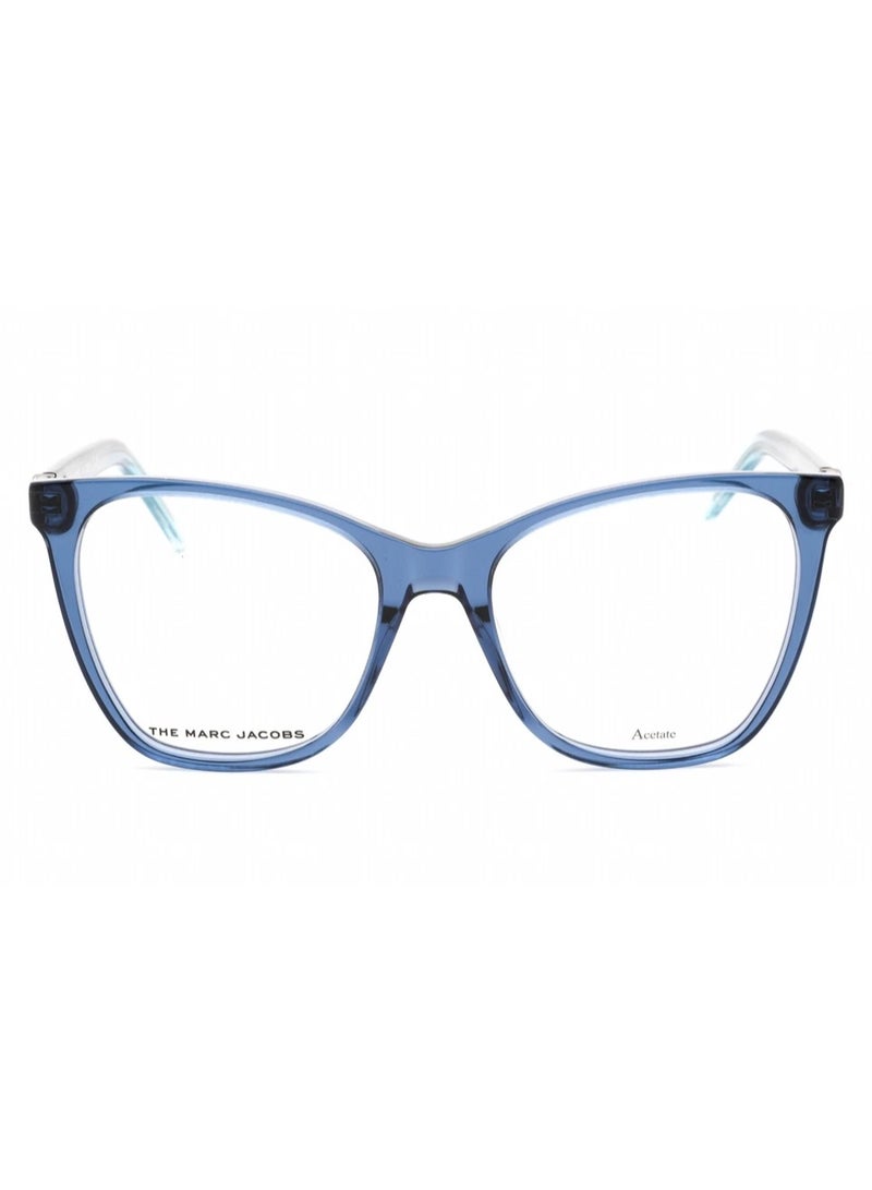 Marc Jacobs MARC 600 ZX9 Women's Optical Frame, Blue Azure, Acetate - Image 3