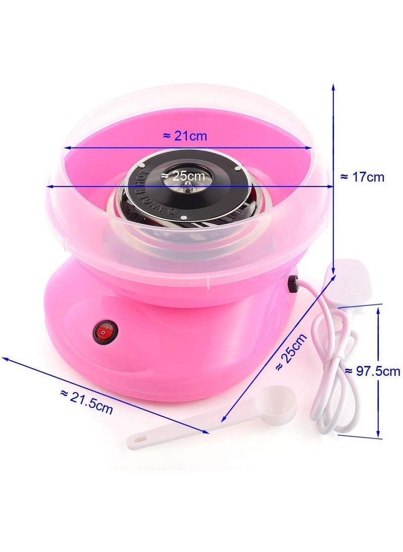 svk dream svk dream Electric Candyfloss Making Machine Home Cotton Sugar Candy Floss Maker Pink  - Image 4