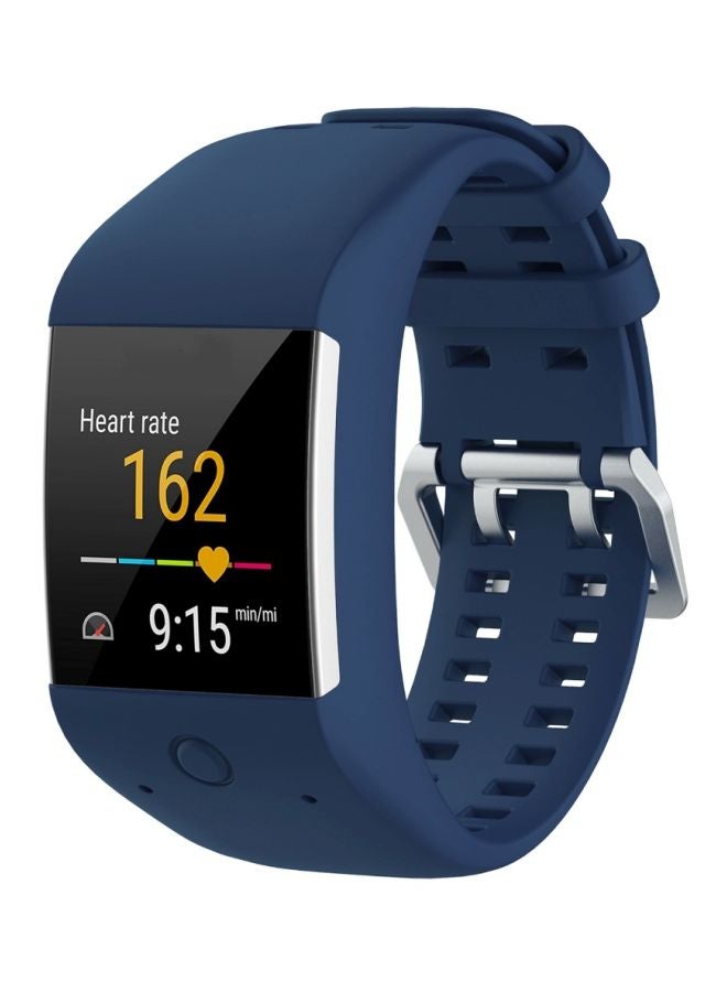 NIBEMINENT Replacement Strap For Polar M600 Dark Blue - Image 3