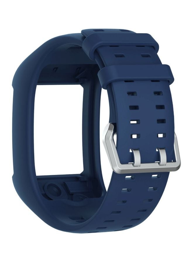 NIBEMINENT Replacement Strap For Polar M600 Dark Blue - Image 2