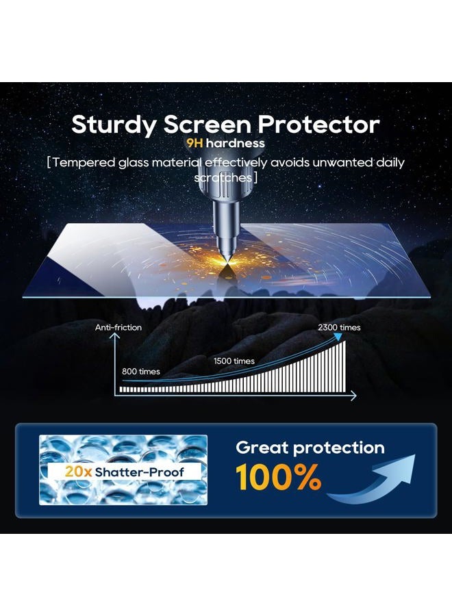 LFOTPP Volvo V90 XC90 S90 Sensus 8.7 Inch Car Navigation Screen Protector,[9H] Tempered Glass Infotainment Screen Center Touch Screen Protector Anti Scratch High Clarity - Image 3