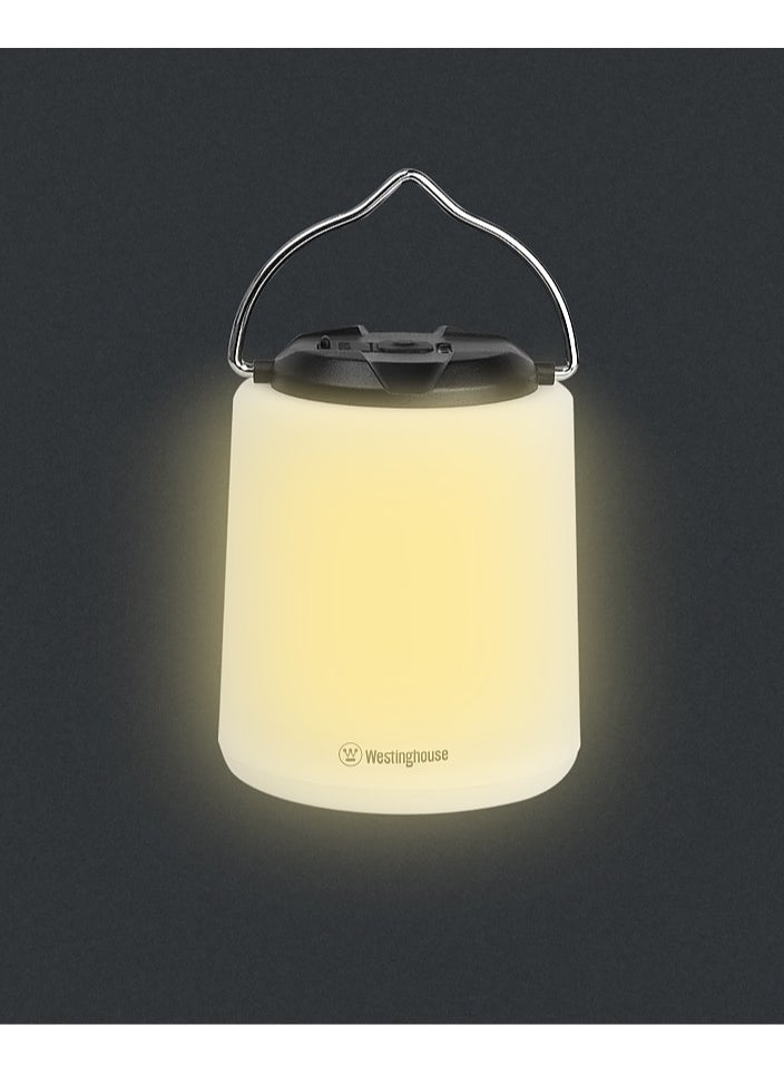 Westinghouse Lighting The Westinghouse WF901 Rechargeable Lantern is your perfect companion for evenings on the patio or in the great outdoors. With a brilliant 400 lumens of light  - Image 4