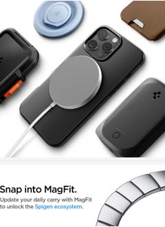Spigen غطاء حماية رفيع من MagFit لهاتف iPhone 16 Pro Max MagSafe (2024) - أسود  - Image 5