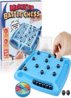 BlueSteel Magnetic Chess Game for Kids, Magnetic Stone Chess Game, Magnetic Chess Game Set for Kids, Puzzle Game, Checkers Game, Portable Chess Board Game for Family Reunion - pzsku/ZE05BD2093957E4E72697Z/45/1741034916/0486743f-3c8f-442f-a115-365597dab888