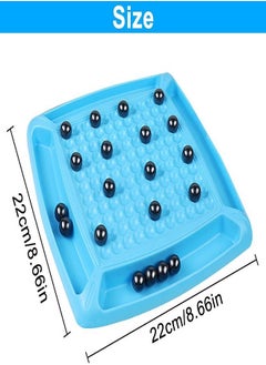 BlueSteel Magnetic Chess Game for Kids, Magnetic Stone Chess Game, Magnetic Chess Game Set for Kids, Puzzle Game, Checkers Game, Portable Chess Board Game for Family Reunion - pzsku/ZE05BD2093957E4E72697Z/45/1741034992/c0204941-6aa2-45f5-a408-a78a90444479