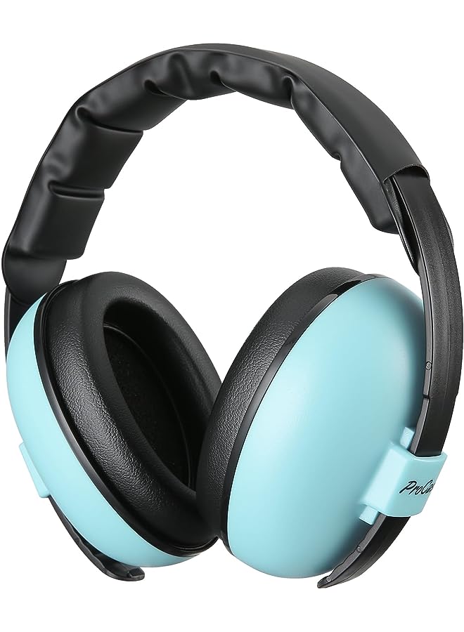 Procases Baby Ear Protection (Aged 0-3 Years), Noise Cancelling Headphone for Infant Newborn Toddler, Soft Hearing Protection Earmuffs for Babies Sleep Travel -Skyblue - Image 1