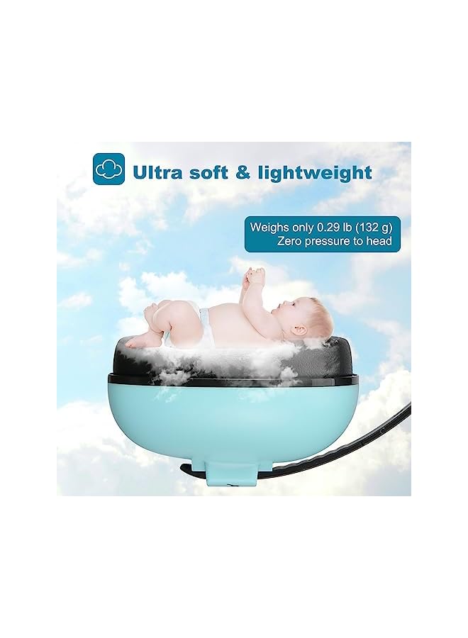 Procases Baby Ear Protection (Aged 0-3 Years), Noise Cancelling Headphone for Infant Newborn Toddler, Soft Hearing Protection Earmuffs for Babies Sleep Travel -Skyblue - Image 4