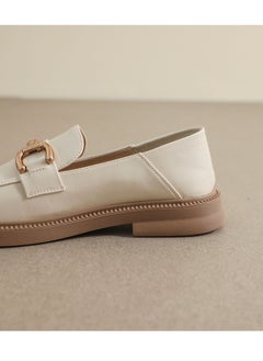 Loquat Versatile Single Shoes In Spring And Summer Beige  - Image 2