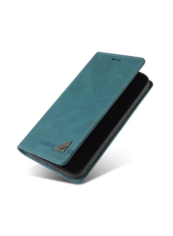 erorex Case For Samsung Galaxy S10+ Skin Feel Anti-theft Brush Horizontal Flip Leather Case with Holder & Card Slots & Wallet - Image 4