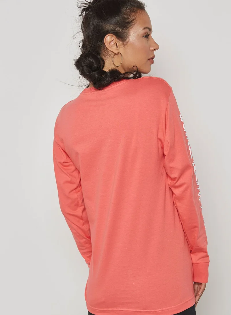 OBEY Logo Long Sleeve T-Shirt