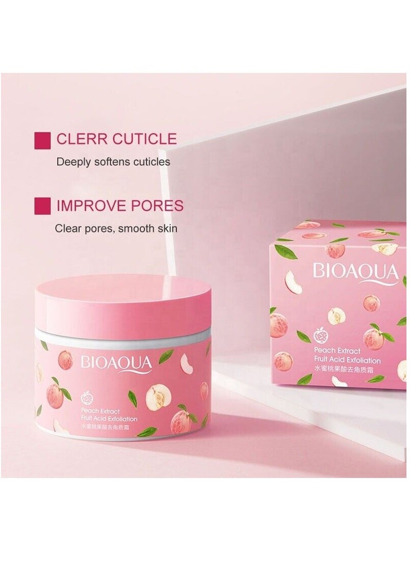 Bioaqua Peach Extract Fruit Acid Exfoliation 140g