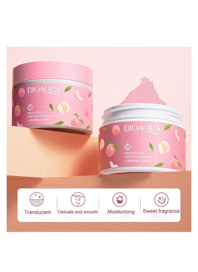 Bioaqua Peach Extract Fruit Acid Exfoliation 140g