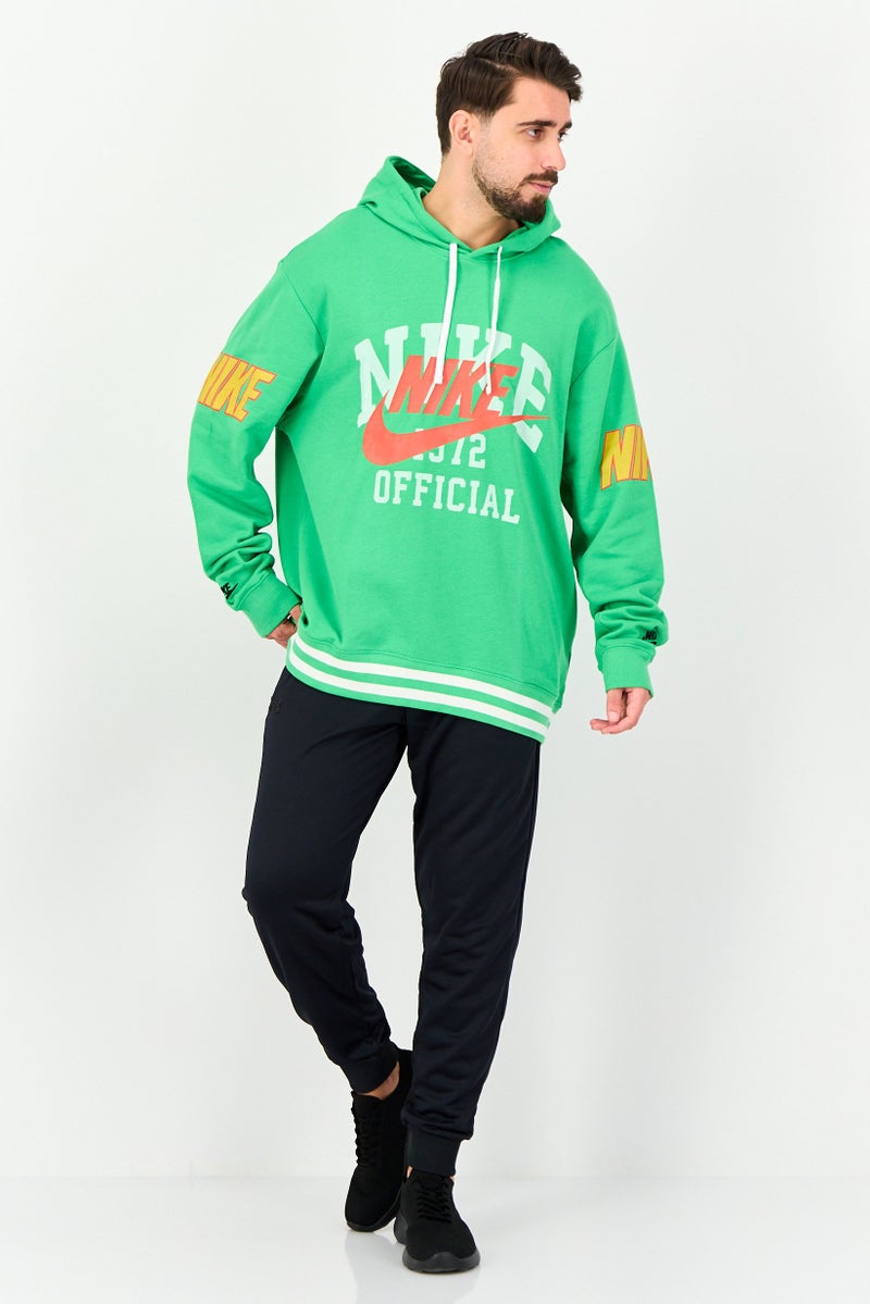 Nike Men Sportswear Fit Long Sleeve Outdoor Hoodies, Green - Image 4