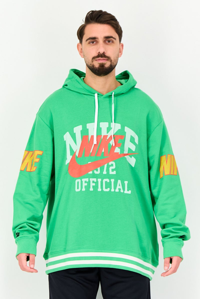 Nike Men Sportswear Fit Long Sleeve Outdoor Hoodies, Green - Image 1