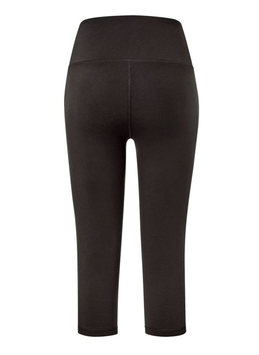 Tchibo Women Sportswear Fit 3/4 Sport Tight, Dark Brown  - Image 3