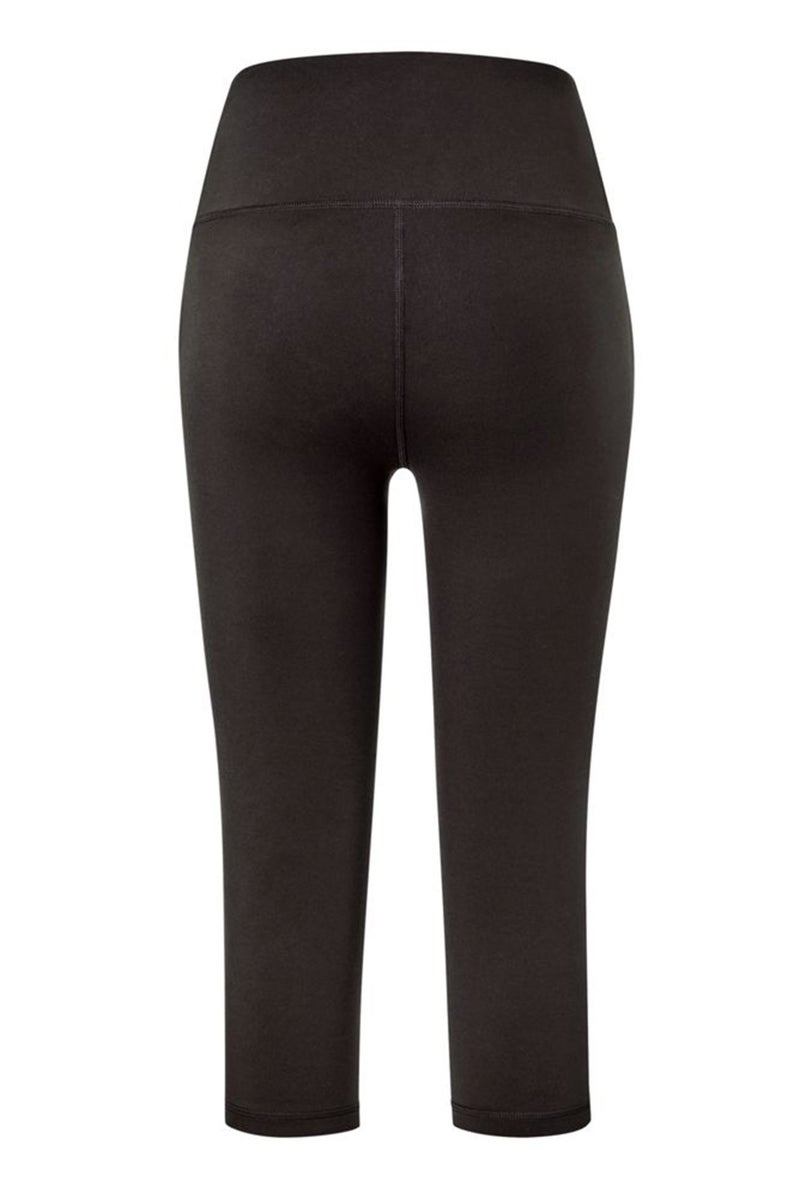 Tchibo Women Sportswear Fit 3/4 Sport Tight, Dark Brown - Image 3