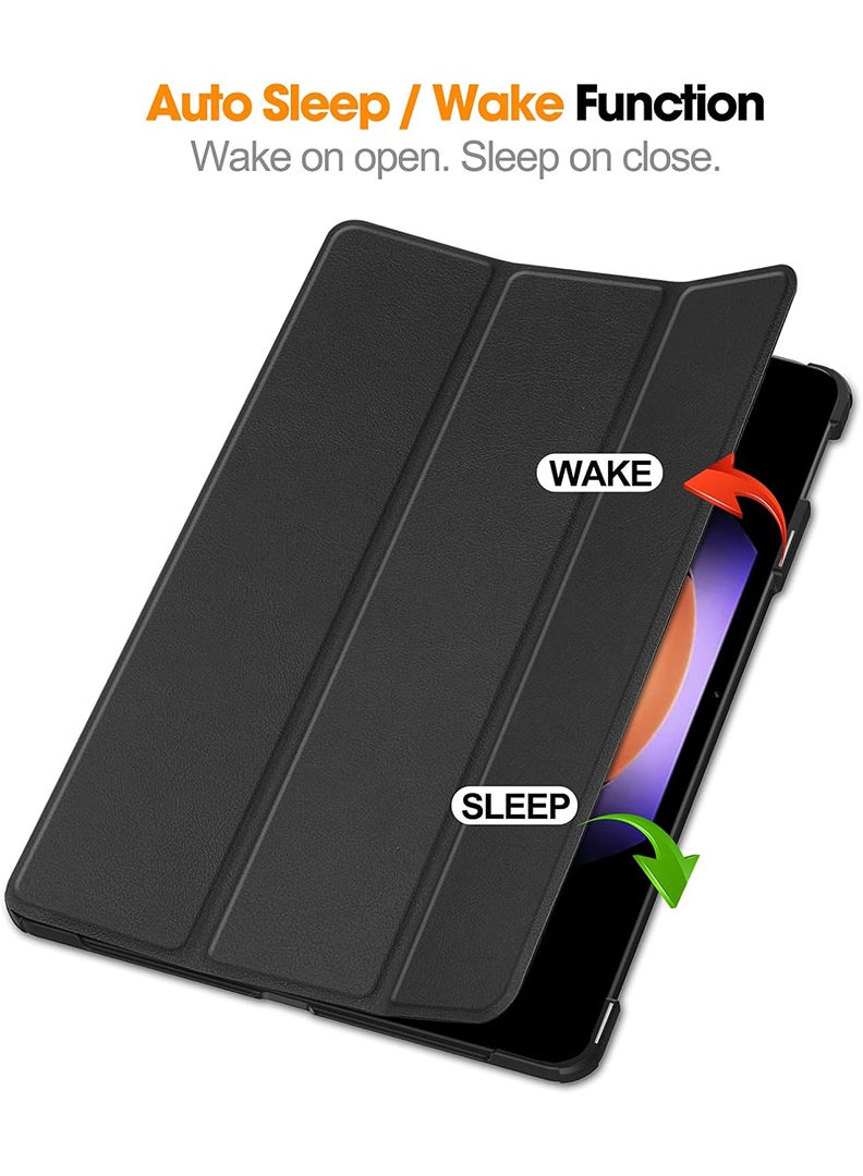 Theodor Protective Flip Case For Xiaomi Pad 6S Pro 12.4 With Trifold Stand Auto Wake Sleep Shockproof Cover Salty air sunkissed air copy - Image 4