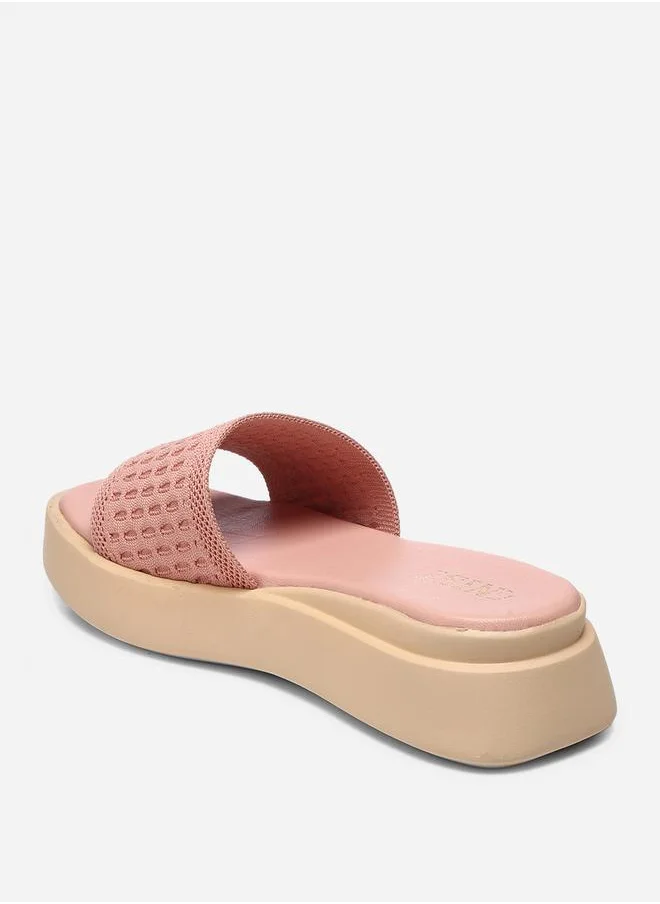 GNIST Comfort Strap Flatform Sandals by Styli