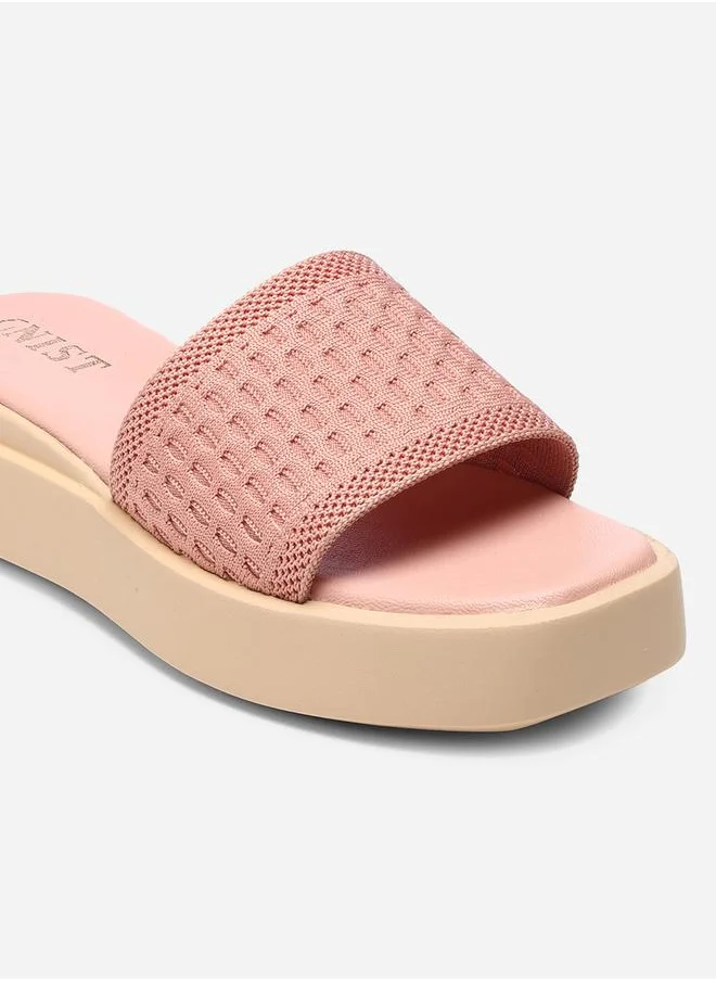 GNIST Comfort Strap Flatform Sandals by Styli