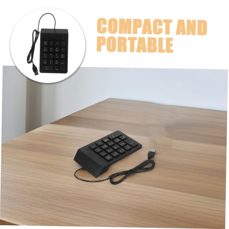 USB Number Pad 2 Pack 18 Keys Mini Numeric Keypad For Laptop Desktop PC - Image 4