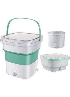 Portable Mini Folding Washing Machine, Magic Foldable Small Clothes Washing Machine Washer Laundry Tub Wash Machine for Travelling Apartment