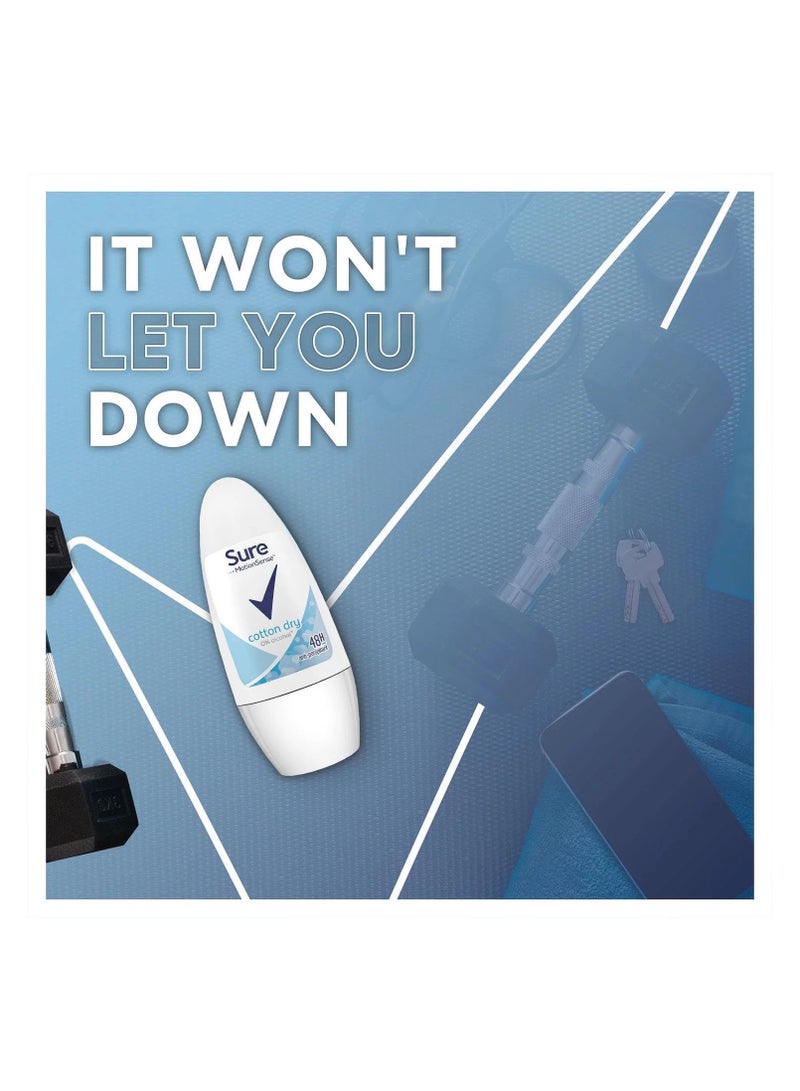 Sure رول أون مضاد للتعرق من شور قطن فريش، 50 مل - Image 4