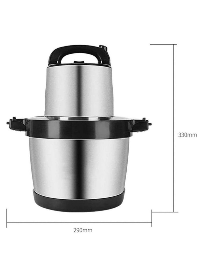 Eworld Electric Meat Chopper and Grinder, Stainless Steel Food Processor for Vegetable and Fruits 6L - Image 2