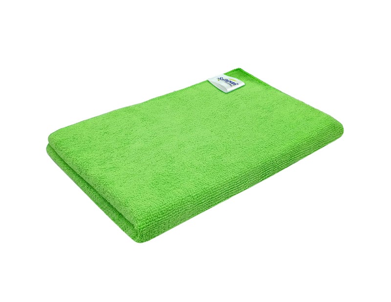 SOFTSPUN Microfiber Gym & Sports Towels for Men & Women 1pcs Green 340 GSM 40X60cms Fast Drying Super Absorbent Lightweight & UltraCompact Sweat Towels for Working Out Camping Hiking Travel. - Image 1