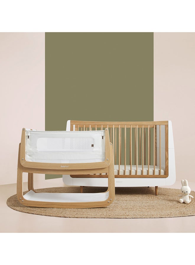 Snuz Kot Skandi Cot Bed, The Natural Edit Oak - Image 4