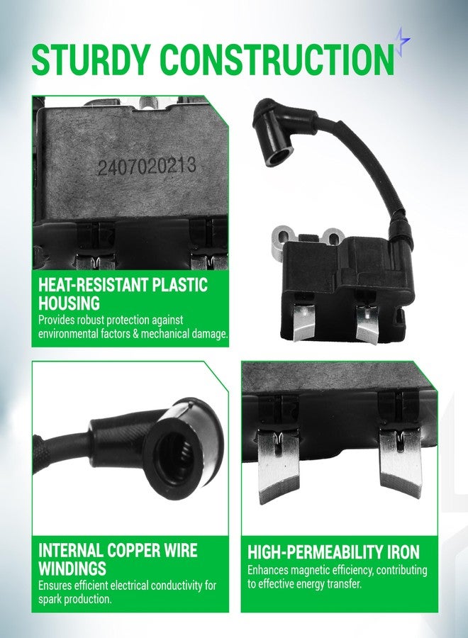 BlueStars 291337001 Ignition Coil with Spark Plug - Image 3