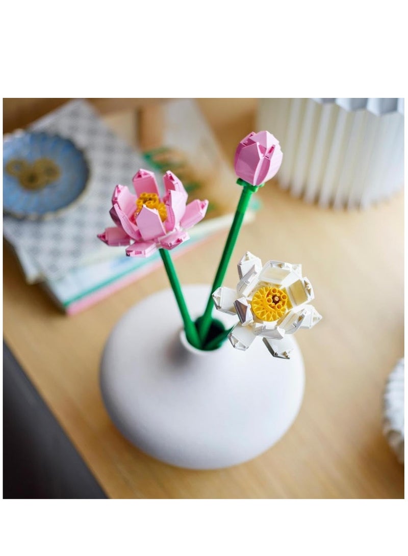 LEGO Icons Botanical Flowers - Lotus  40647 Building Blocks Toy Set; Flowers Botanical Collection (220 Pieces)  - Image 5