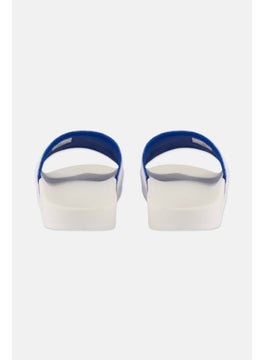 adidas Originals Men Adilette Slip On Slides, White  - Image 3