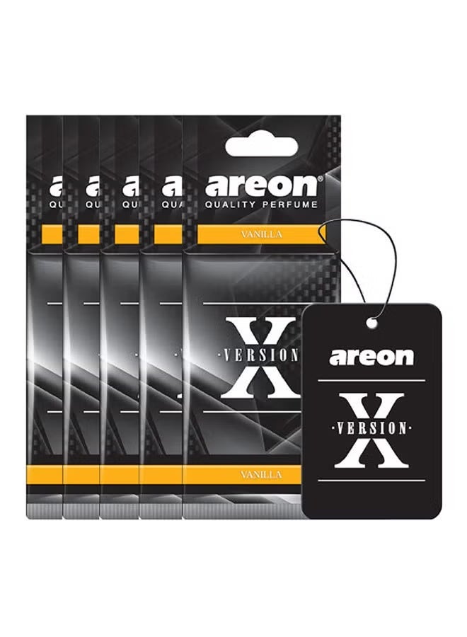 Areon Pack Of 5 X Version Vanilla Car Air Freshener Set - Image 2