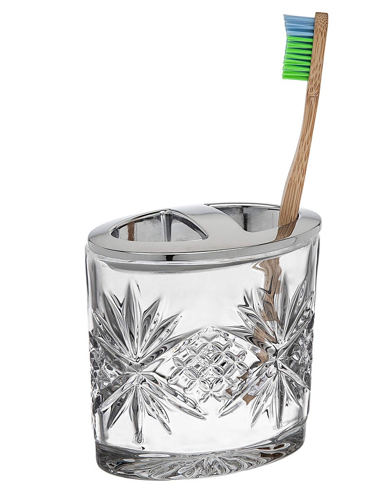 Godinger Godinger Toothbrush Holder - Dublin Crystal Collection  - Image 1