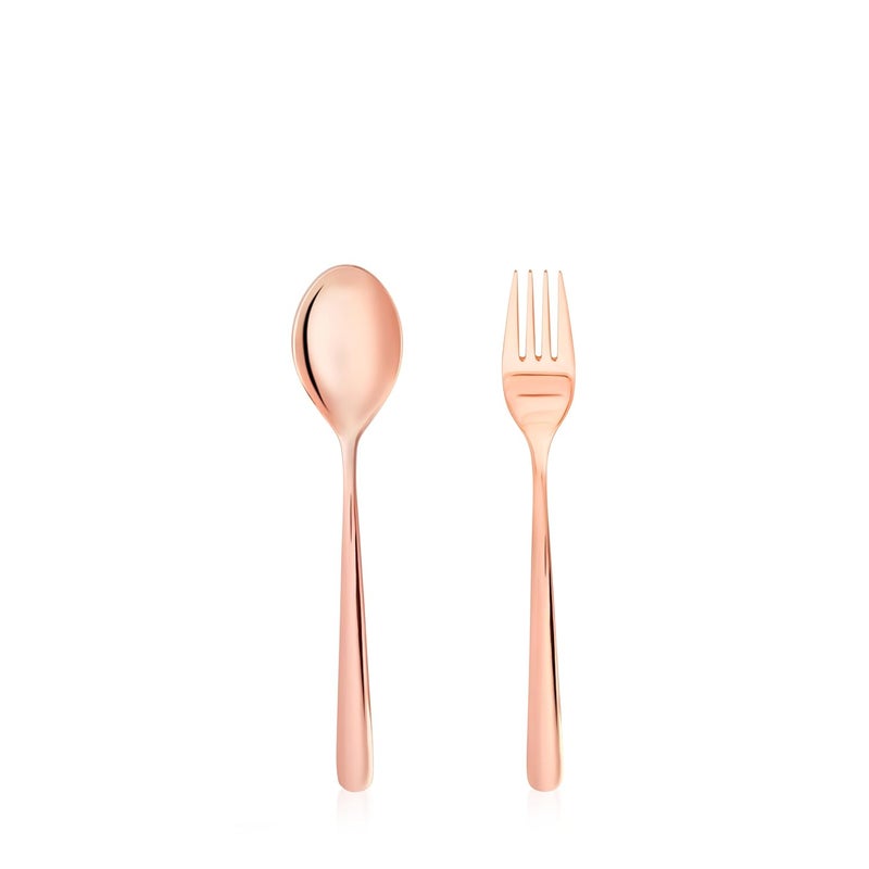 Krupasadhya Rose Gold Stainless Steel Flatware Cutlery SetsIncluding Fork Spoons Tableware for HomeHotel Frok4 Spoon8 Set - Image 3