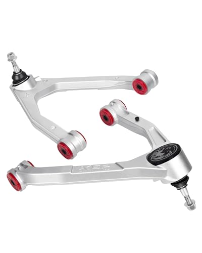 KSP Forged Upper Control Arm For Silverado Sierra 1500 20072018 2pcs 24 Adjustable Front Aluminum Control Arm Fit For Chevy GMC Trucks Onepiece Design Aftermarket UCA With Greasable Ball Joint