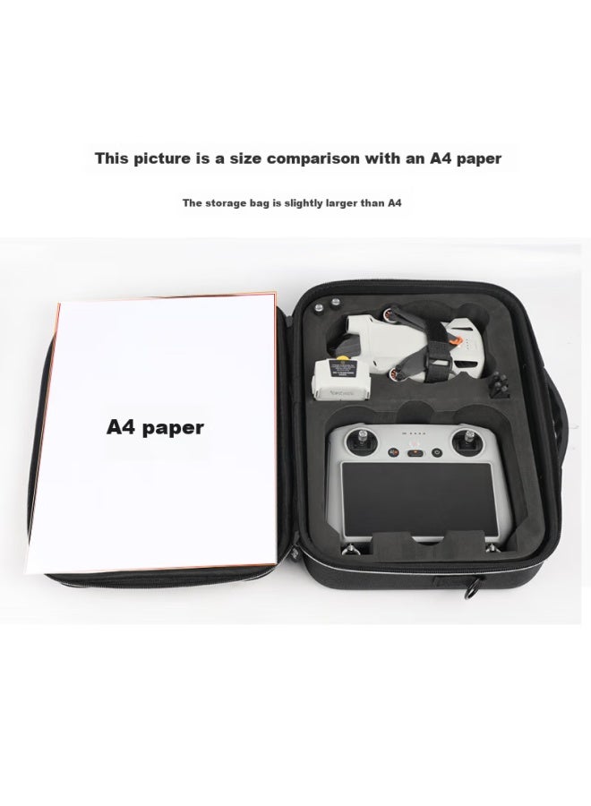 Odd Leaves Qiyeh Storage Bag, Shoulder Case, Backpack, Hard Shell, Crush-resistant, Suitable For Dji Mavic Mini 3 Pro Drone Accessories, With Screen Remote Control Version Protective Case, Mini 3 Pro - Image 2