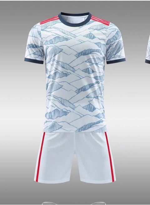 2-pieces Breathable and lightweight Men's And Women's Football Shirt