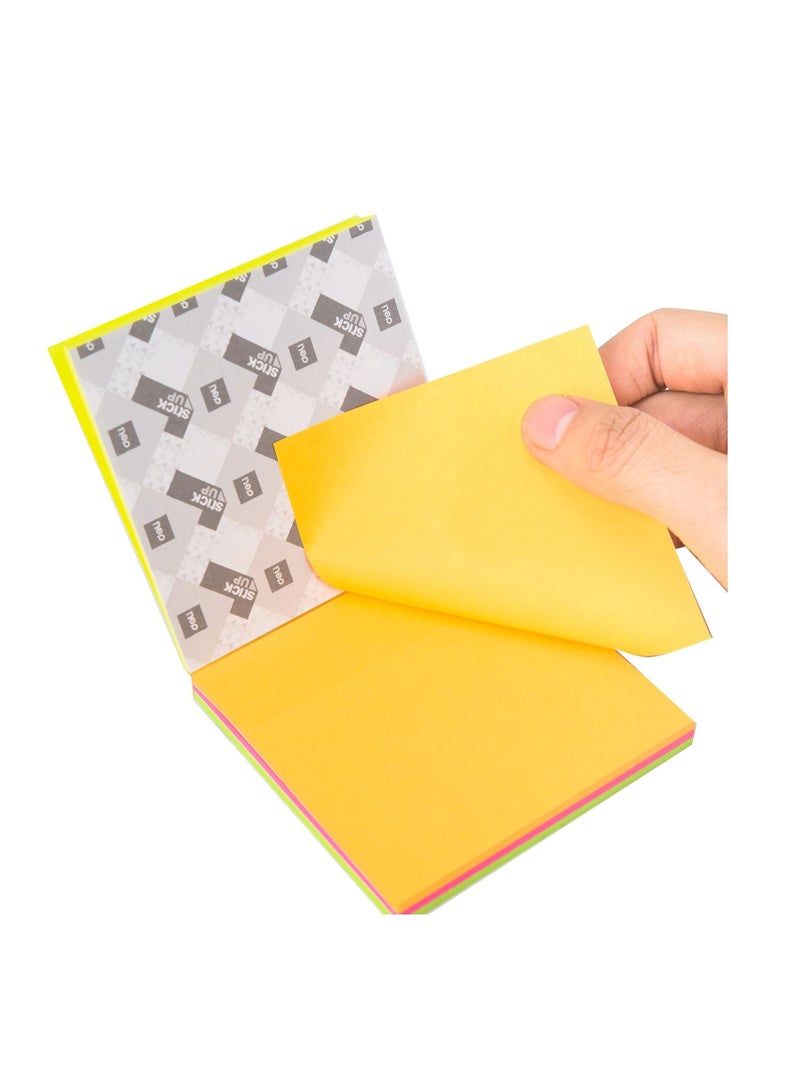 Deli 400-Piece Sticky Notes 3x3 Inch Multicolour - Image 3