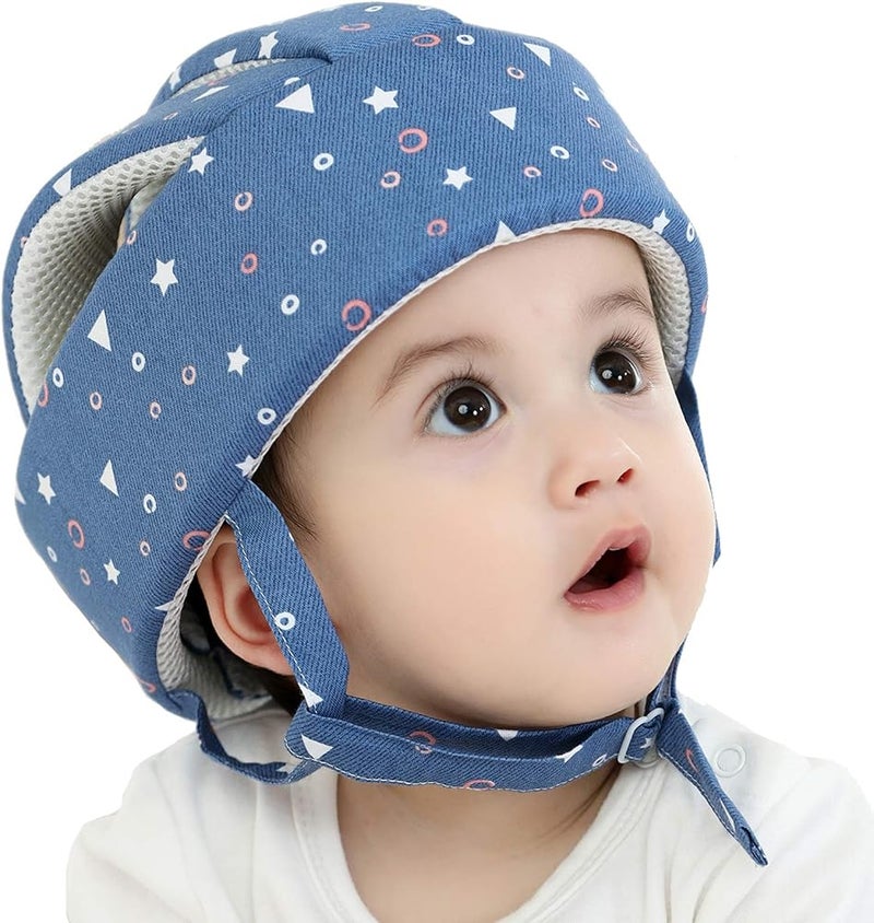 Ocanoiy Baby Safety Helmet Toddler Children Headguard Infant Head Cushion Protective Harnesses Cap Soft Adjustable Kid Safety Hat Head Protector - Image 1