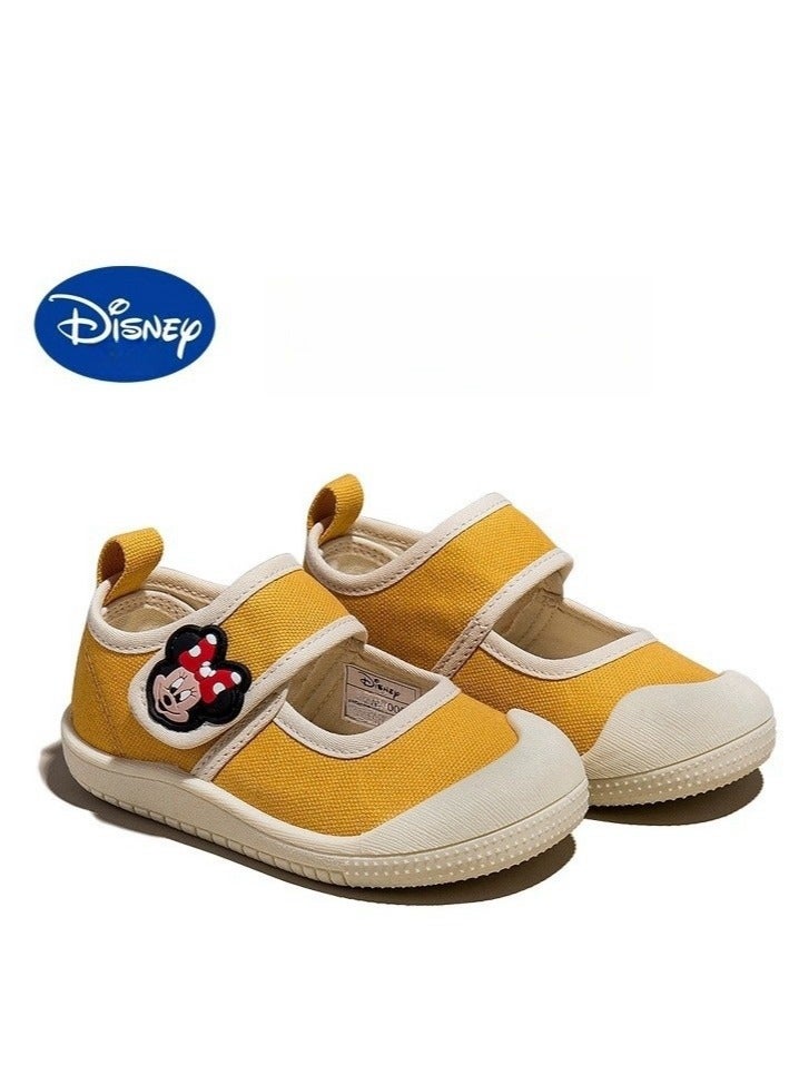 Disney Children's Canvas Shoes With Soft Soles For One Foot Kick - Image 1