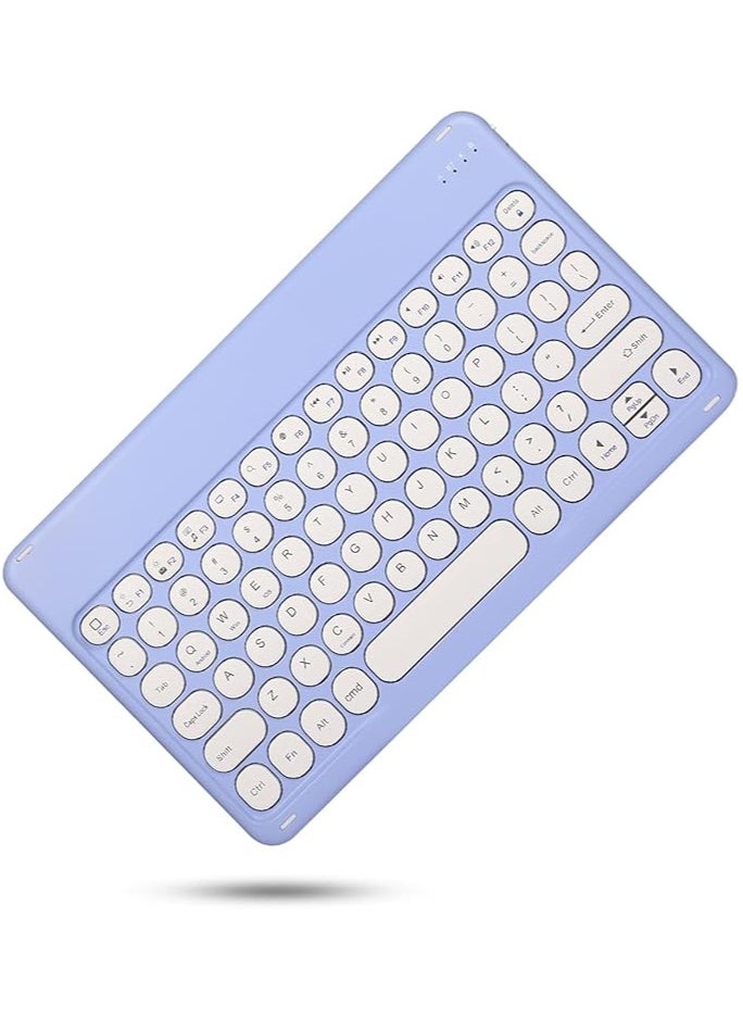 OCTOBER - 2022 New iPad 10th Generation 10.9 Keyboard Case Cute Round Key Color Keyboard Wireless Detachable BT Keyboard Cover for iPad 10 10.9-inch - Image 1