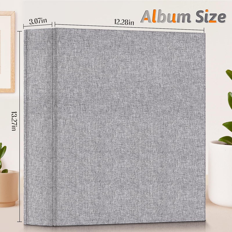 Popotop Photo Album 4x6 1000 Pockets for Wedding Gifts Linen Hardcover Picture Albums for Family Anniversary Baby Vacation Pictures - Image 5