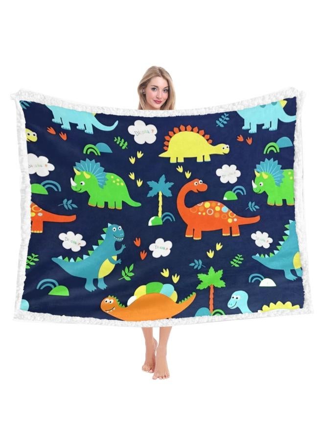 Moro Moro Double-Face Plush Baby Blanket – Soft & Breathable – 30x40" - Image 1