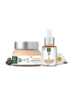 Organic Harvest Vitamin C Face Cream 50gm And Serum 30ml Pack Of 2  - Image 1