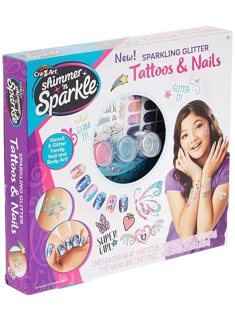 Shimmer N Sparkle تاتو الأظافر والجسم شيمر آند سباركل - Image 4