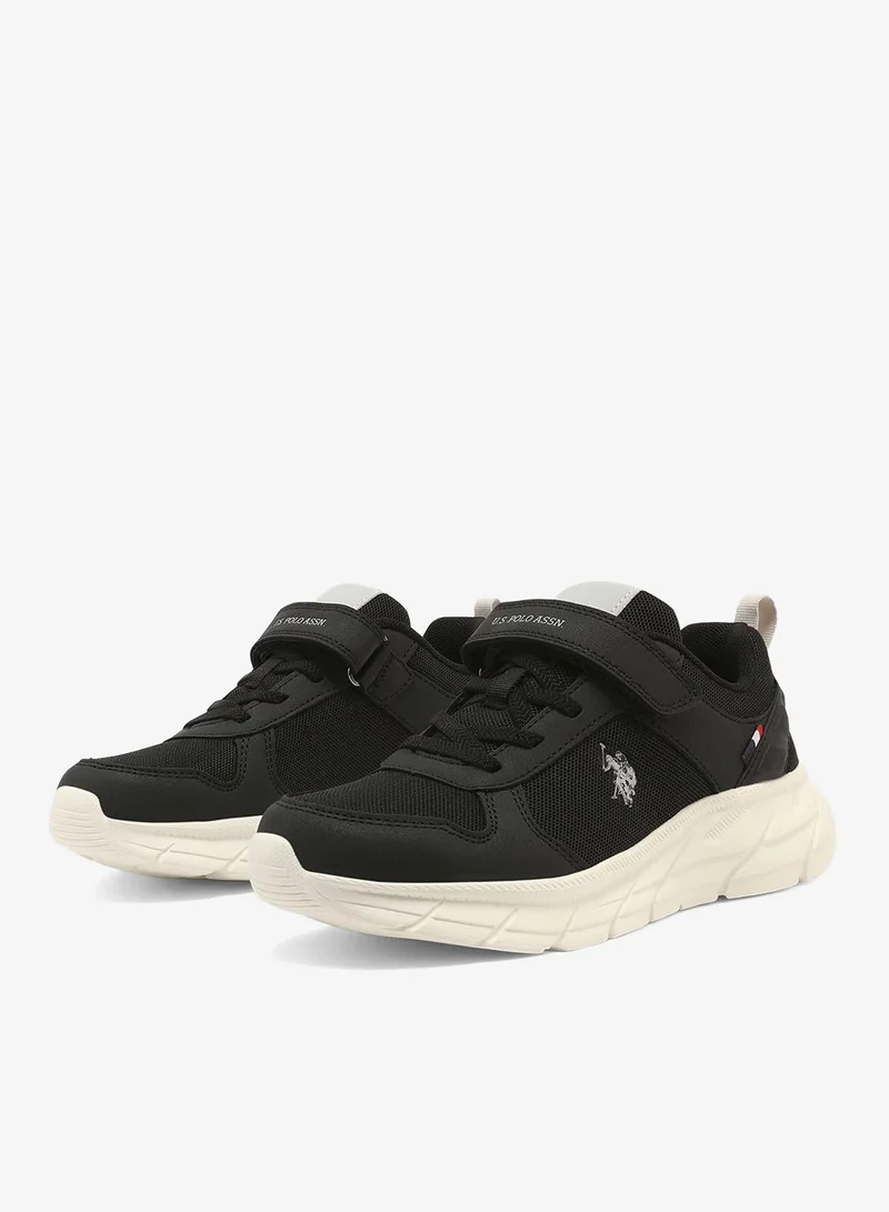 U.S. Polo Assn. 6P NUPENA JR GLB 6FX BOY OD_BLACK Nupena Jr Kids Casual Shoes - Black for Men | Best Price UAE