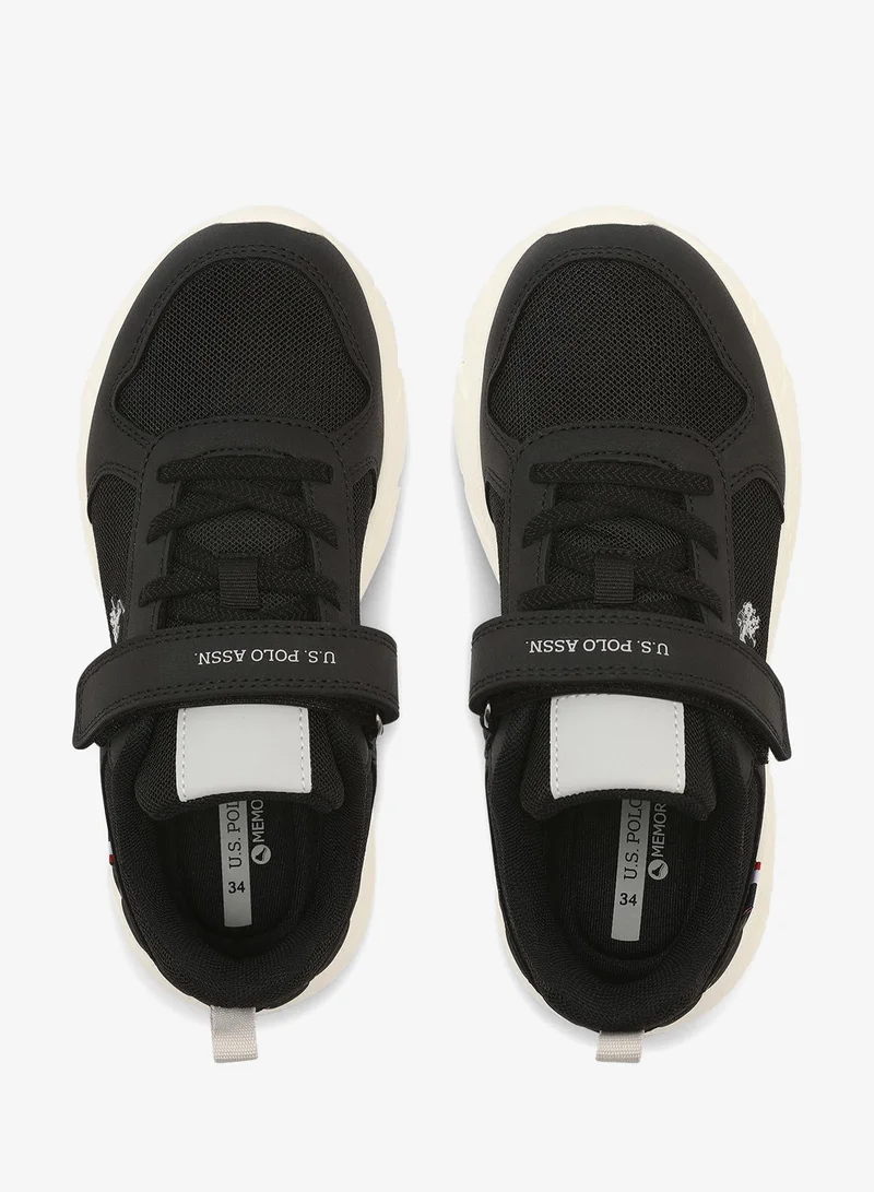 U.S. Polo Assn. 6P NUPENA JR GLB 6FX BOY OD_BLACK Nupena Jr Kids Casual Shoes - Black for Men | Best Price UAE