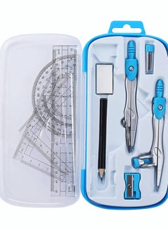 Math Geometry Kit Sets 10 Piece Student Supplies with Shatterproof Storage Box for Drafting and Drawings - pzsku/ZE05D734C79DA81D6B0E9Z/45/_/1655524178/6717c394-ed37-436b-bdf5-f3e07c9313bc