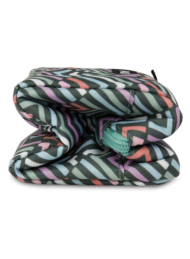 PackIt Freezable Snack Box, Diamond Chevron, Built with ECOFREEZE Technology, Collapsible, Zip Closure with Buckle Handle, Designed For Work Snacks, Fresh Snacks On the Go, Adults, and All Ages - Image 3